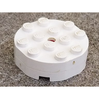 white turntable 4 x 4 complete faceted