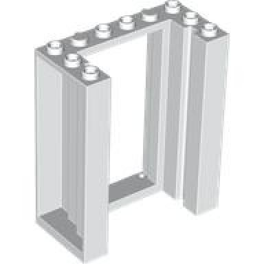 door frame 3 x 6 x 6 with channels
