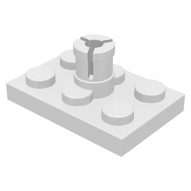 white plate modified 2 x 3 with helicopter rotor holder