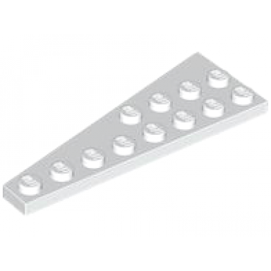 white wedge plate 8 x 3 right