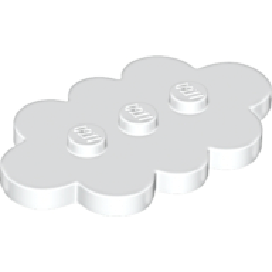white tile modified 3 x 5 cloud