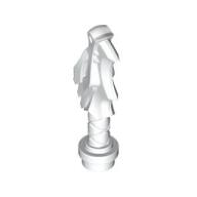 white minifigure weapon sword hilt with dragon head