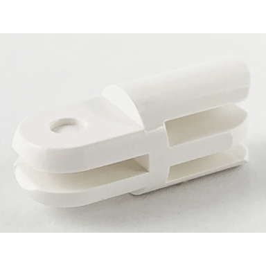 white arm piece straight with 2 and 3 fingers