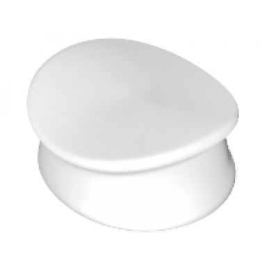 white minifigure headgear hat police