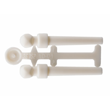 white minifigure utensil wand 2 on sprue
