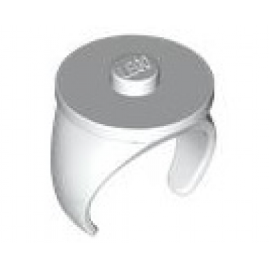 ring with stud - 14mm inside diameter