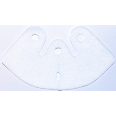 white cloth cape with 4 holes small large buildable figures