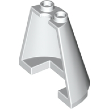 white cone half 4 x 2 x 3