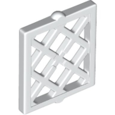 white pane for window 1 x 2 x 2 lattice diamond