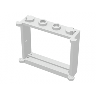 white window 1 x 4 x 3