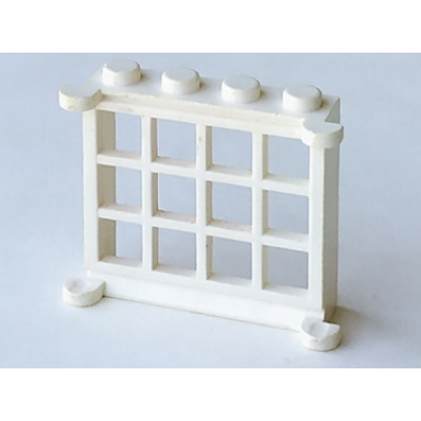white minitalia window 1 x 4 x 3 with 12 panes