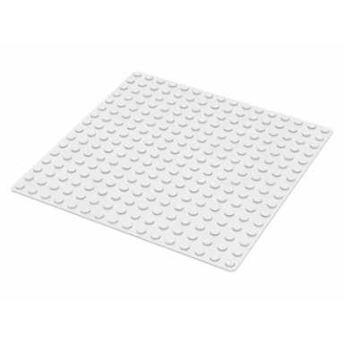 white baseplate 16 x 16