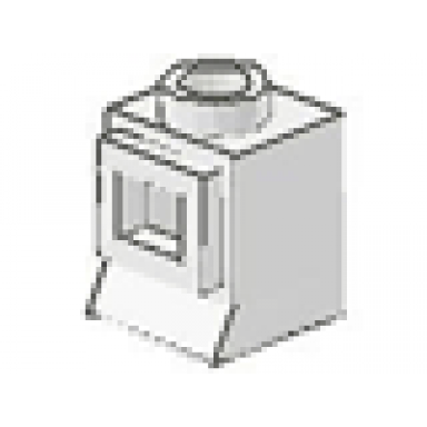 white window 1 x 1 x 1