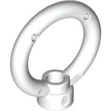white ring 3 x 3 with stud holder