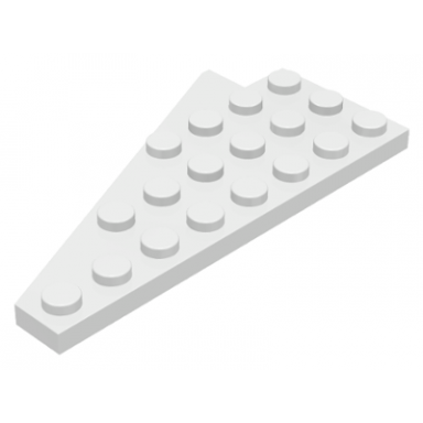 white wedge plate 8 x 4 wing right