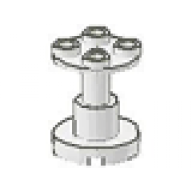 white support 2 x 2 x 2 stand with blind hole