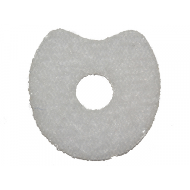white minifigure neck collar cloth fur effect