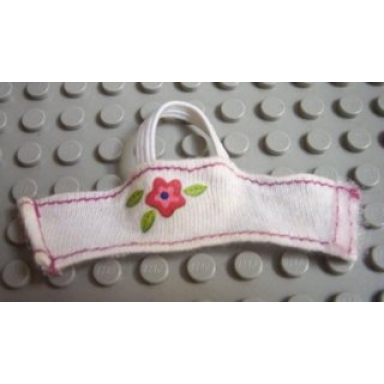 white scala clothes female halter top with magenta flower pattern