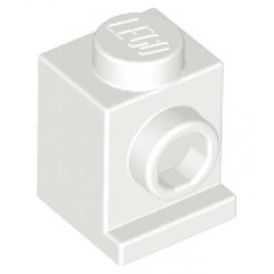 white brick modified 1 x 1 with headlight