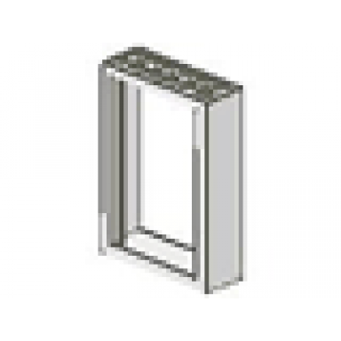 white door frame 2 x 6 x 7