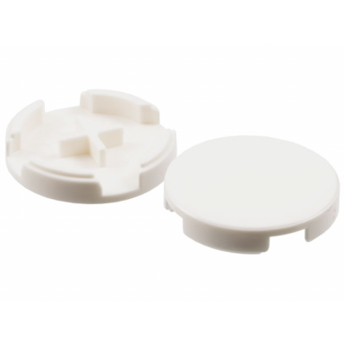 white tile round 2 x 2