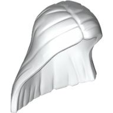 minifigure hair female long and straight parted in the middle