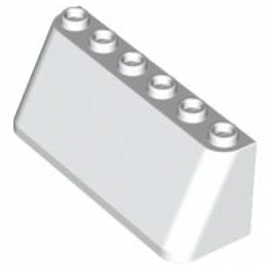 white windscreen 2 x 6 x 2