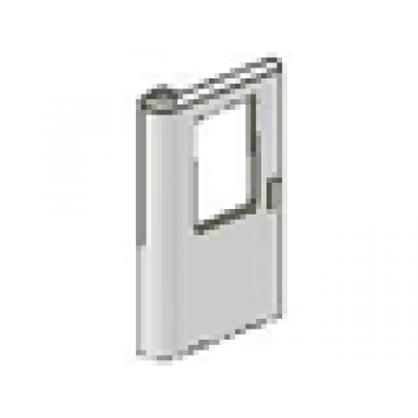 white door 1 x 4 x 5 train left thin support at bottom