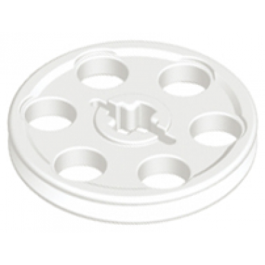 white technic wedge belt wheel pulley