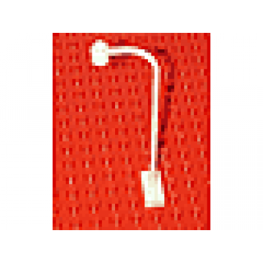 white duplo lamp post