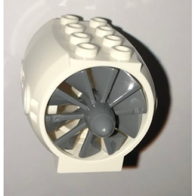 white engine large with dark bluish gray center 43121 x577