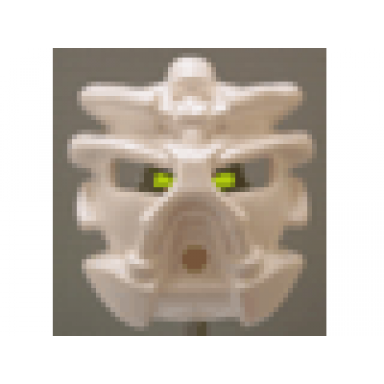 white bionicle mask pakari nuva