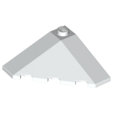 white wedge 4 x 4 slope 18 corner