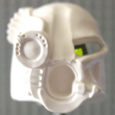 white bionicle mask akaku nuva