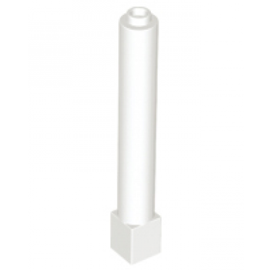 white support 1 x 1 x 6 solid pillar