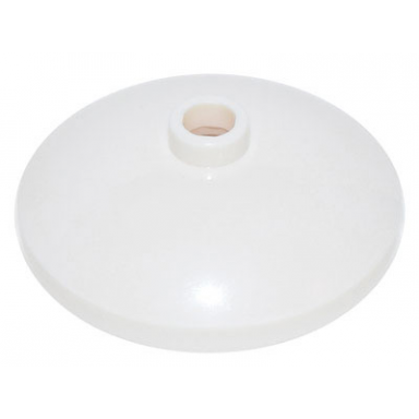 white dish 3 x 3 inverted radar