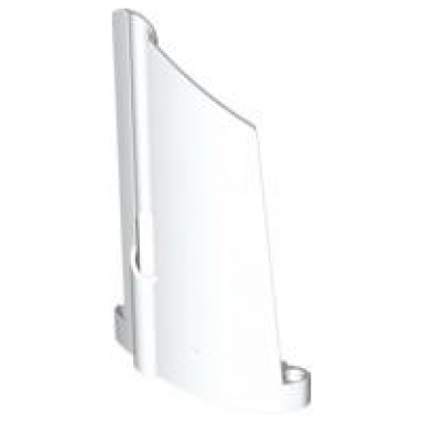white technic panel fairing 20 large long small hole side a