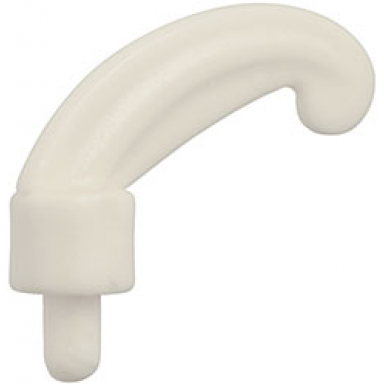 white minifigure plume feather small