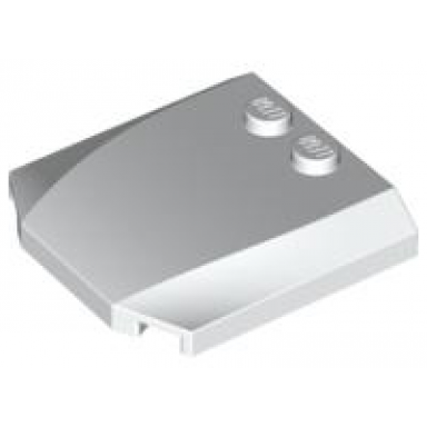 white wedge 4 x 4 x 2 3 triple curved