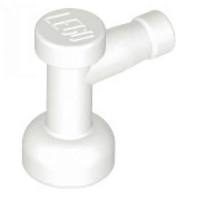 white tap 1 x 1 without hole in nozzle end