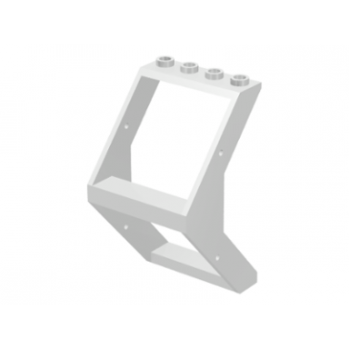 white window 4 x 4 x 6 outward sloping