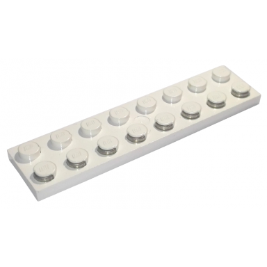electric plate 2 x 8 with contacts