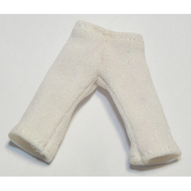 white belville clothes pants for child slim fitting