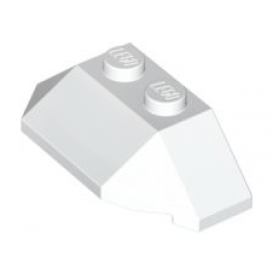 white wedge 2 x 4 triple