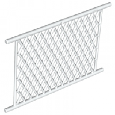 white net plastic 8 x 12 lattice