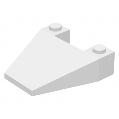 white wedge 4 x 4 taper without stud notches