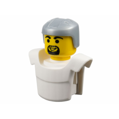 white sports promo figure torso and head assembly mcdonalds set 4 7919