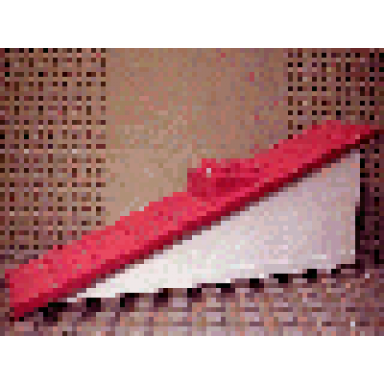 white duplo roof sloped 22.5 1 x 11 x 4 with red shingles and chimney