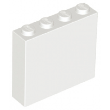 white brick 1 x 4 x 3