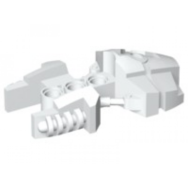 white bionicle foot toa hordika